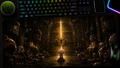 The Binding of Isaac Inspired XXL Gaming Mouse Pad 06 Non-LED