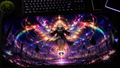 Undertale inspired XXL gaming mouse pad 04 Non-LED version