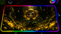 Undertale inspired XXL gaming mouse pad 05 LED version