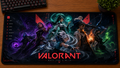 Valorant inspired XXL gaming mouse pad 10 Non-LED version, 3 mm thick