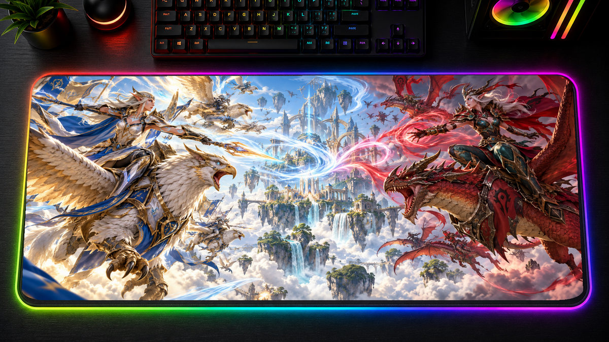 World of Warcraft Forever Inspired XXL Gaming Mouse Pad 01