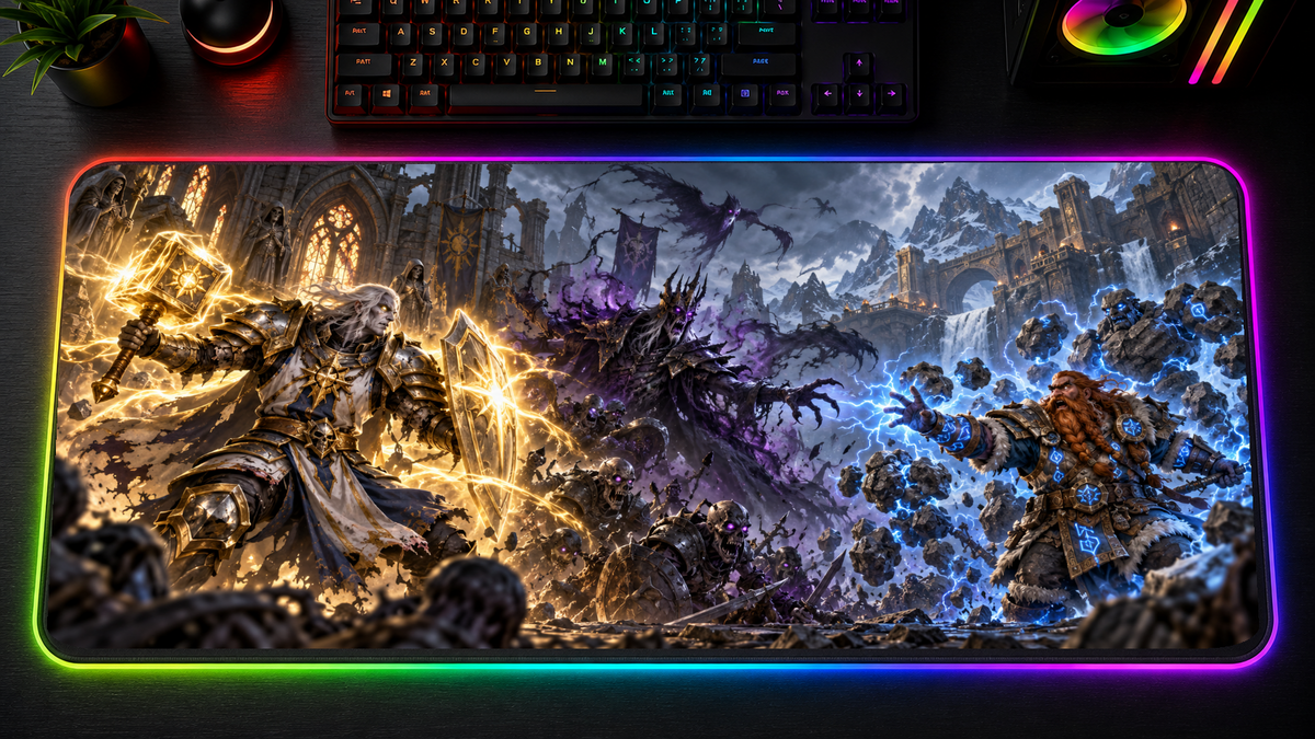 World of Warcraft Forever Inspired XXL Gaming Mouse Pad 02