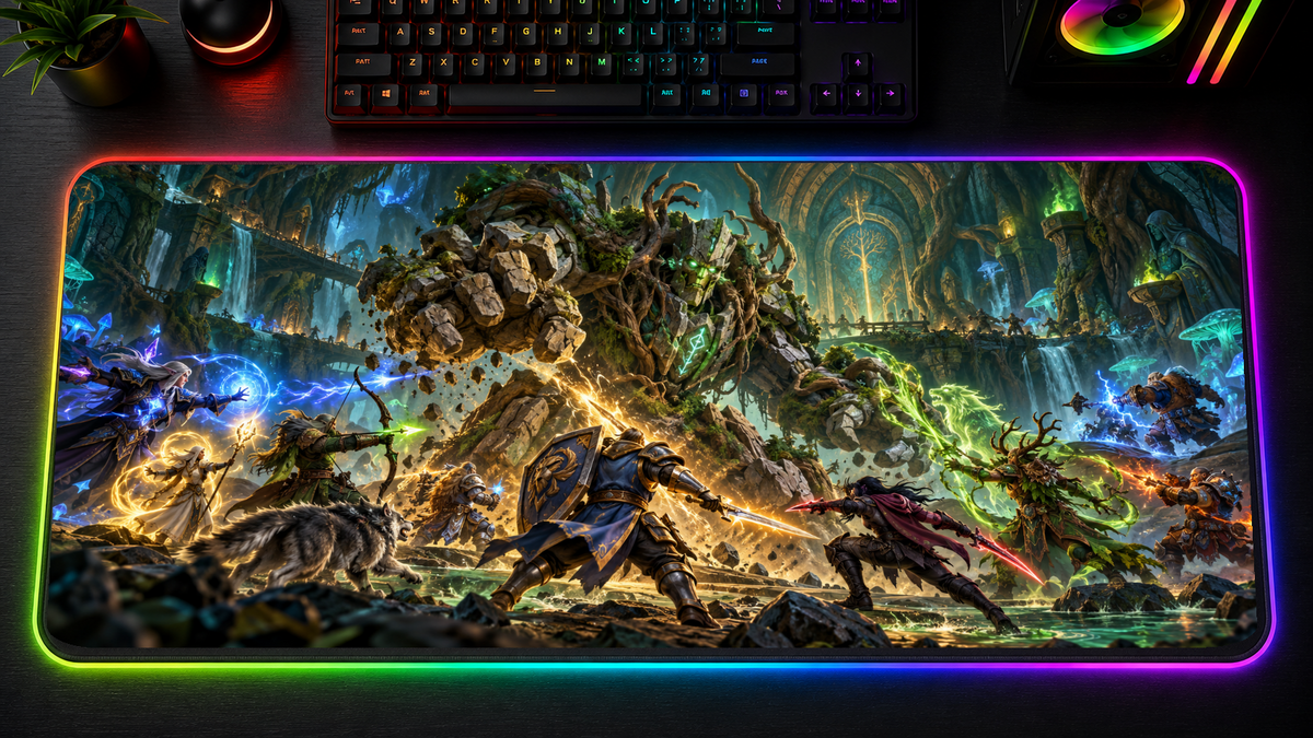 World of Warcraft Forever Inspired XXL Gaming Mouse Pad 05