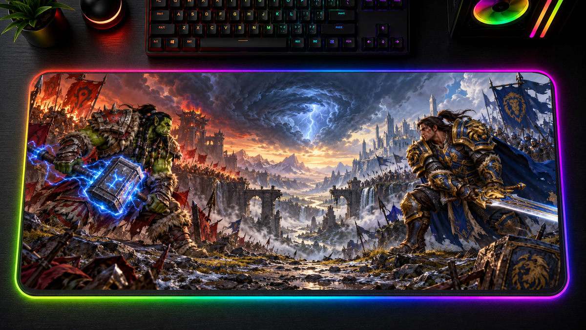 World of Warcraft Forever Inspired XXL Gaming Mouse Pad 06