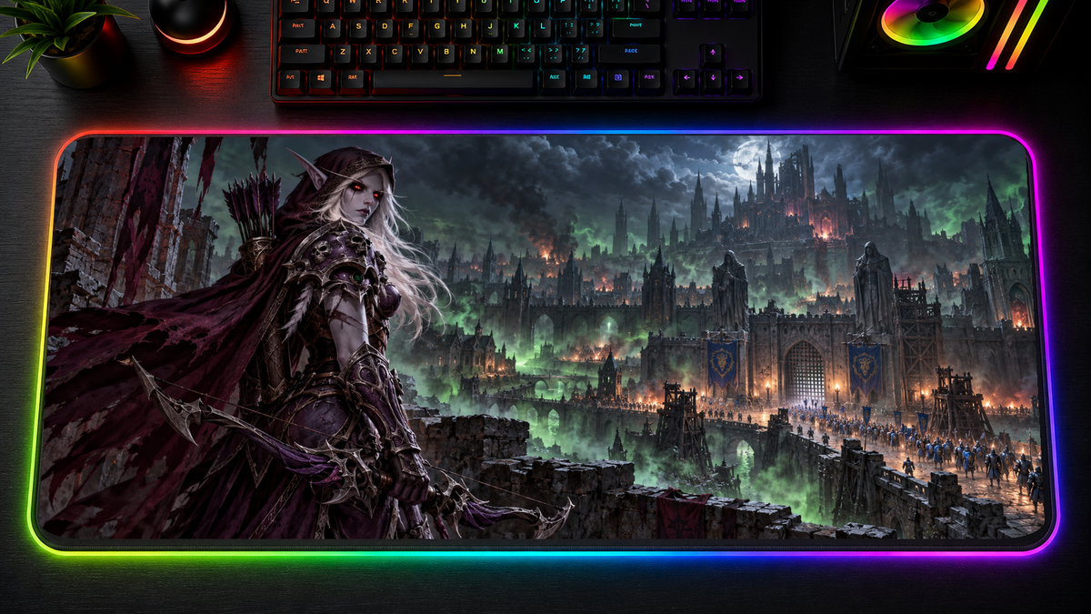 World of Warcraft Forever Inspired XXL Gaming Mouse Pad 07