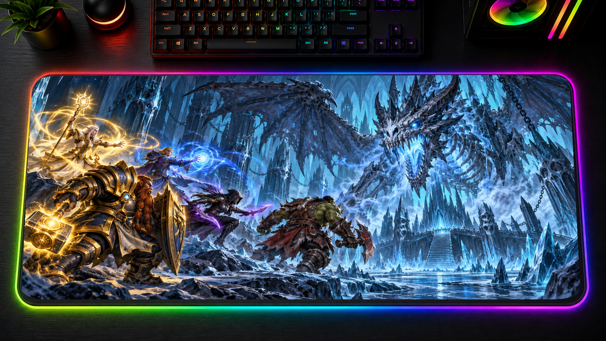 World of Warcraft Forever Inspired XXL Gaming Mouse Pad 08