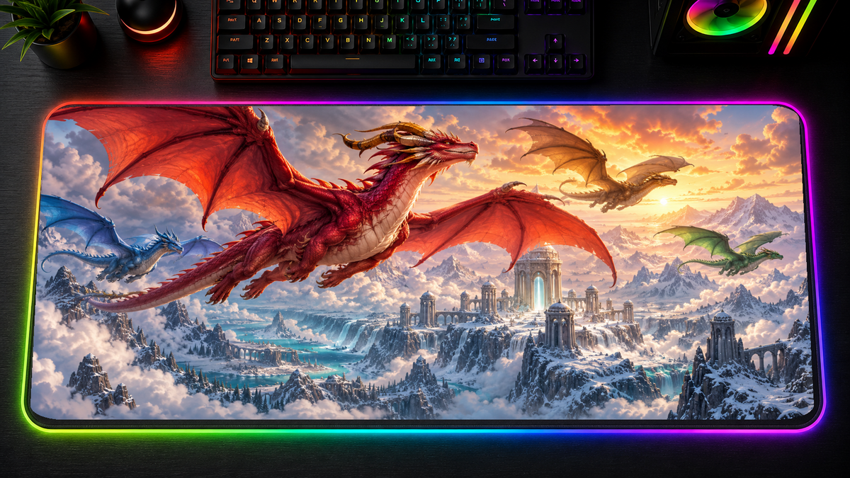 World of Warcraft Forever Inspired XXL Gaming Mouse Pad 09