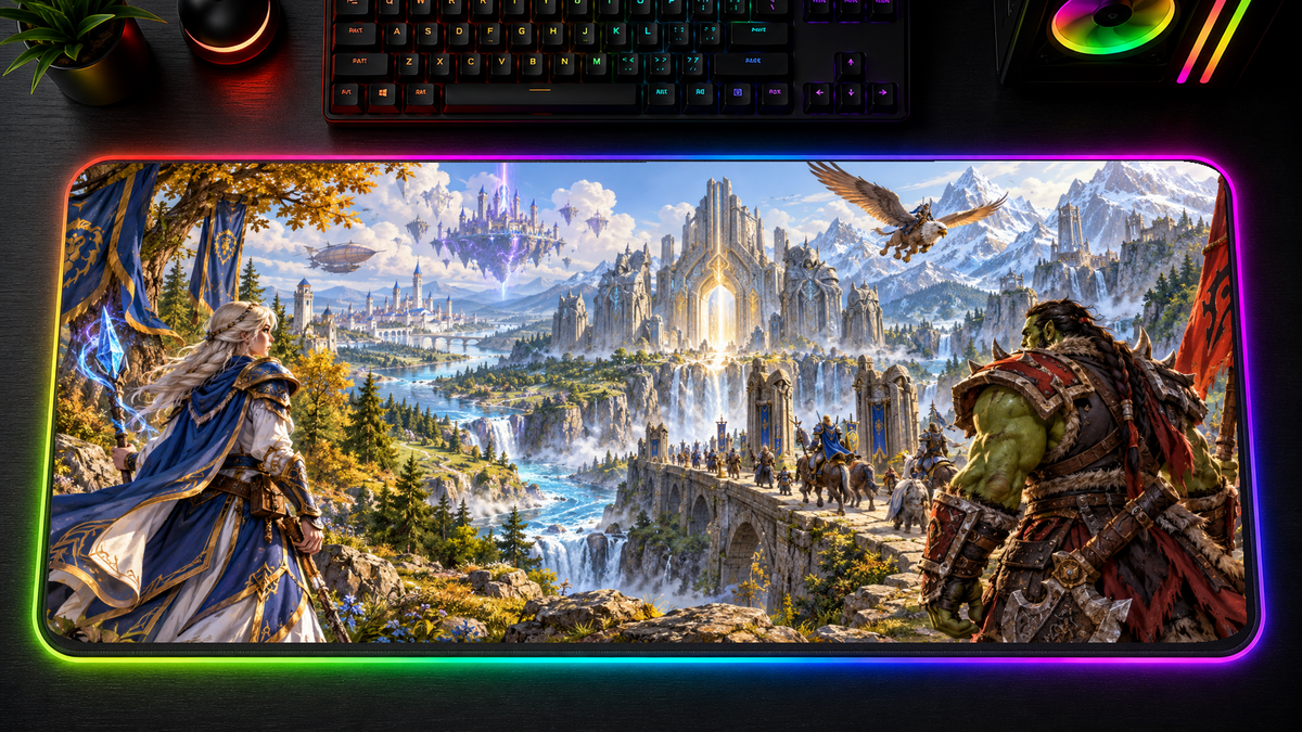 World of Warcraft Forever Inspired XXL Gaming Mouse Pad 10