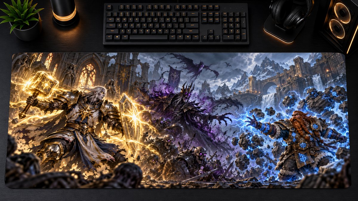 World of Warcraft Forever Inspired XXL Gaming Mouse Pad 02