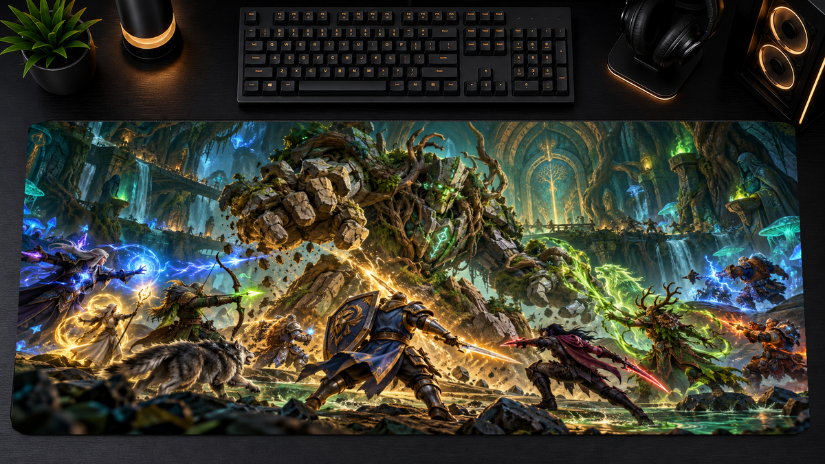World of Warcraft Forever Inspired XXL Gaming Mouse Pad 05