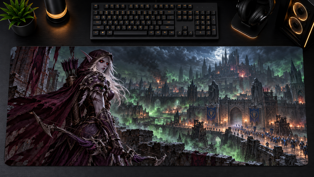 World of Warcraft Forever Inspired XXL Gaming Mouse Pad 07