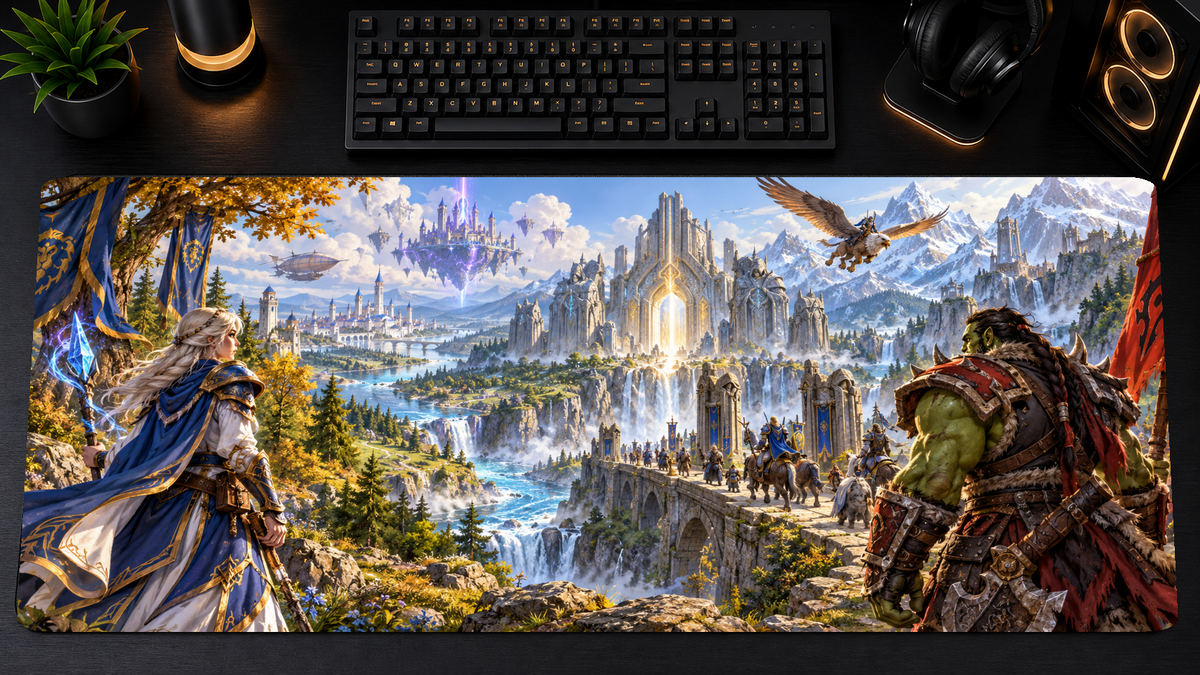 World of Warcraft Forever Inspired XXL Gaming Mouse Pad 10