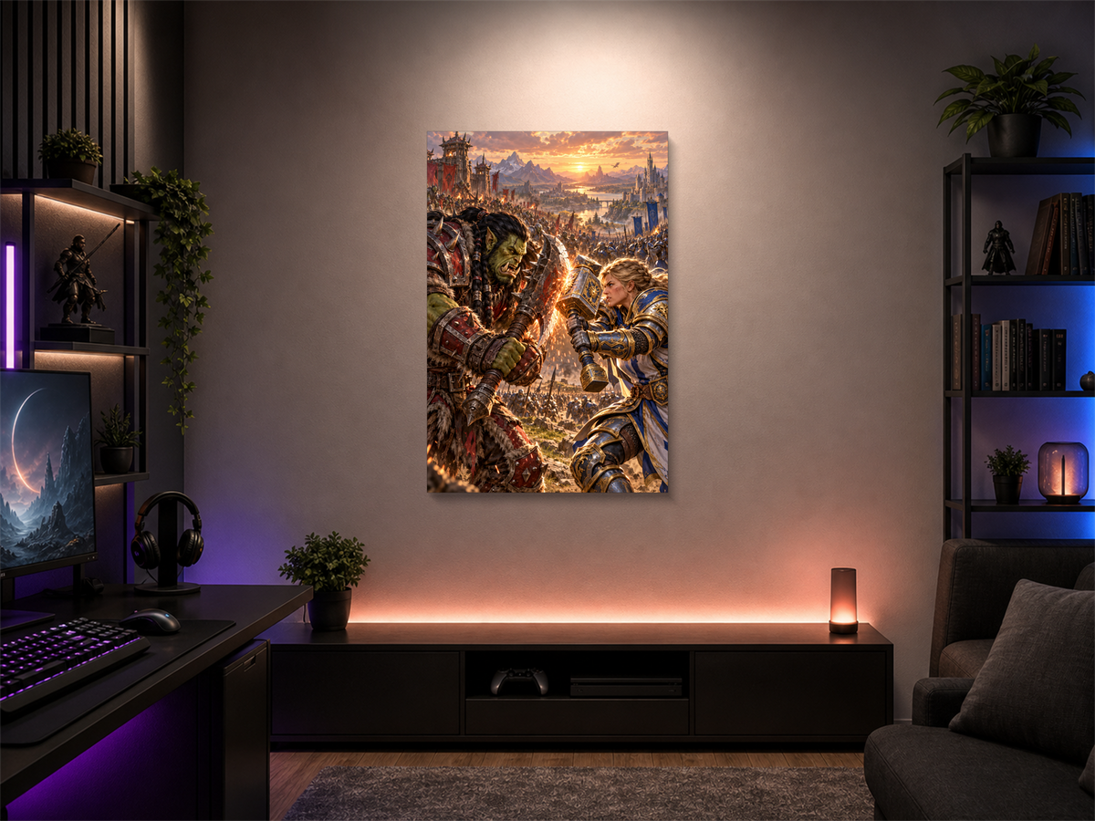 World of Warcraft Forever Inspired Canvas Poster 01